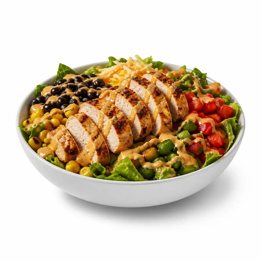 Spicy Southwest Salad from the Chick-fil-A menu